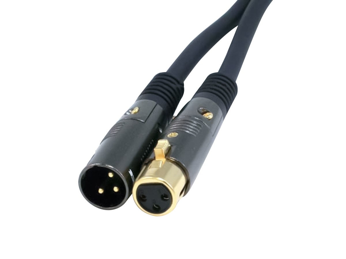  6ft XLR Male To XLR Female 16AWG Cable