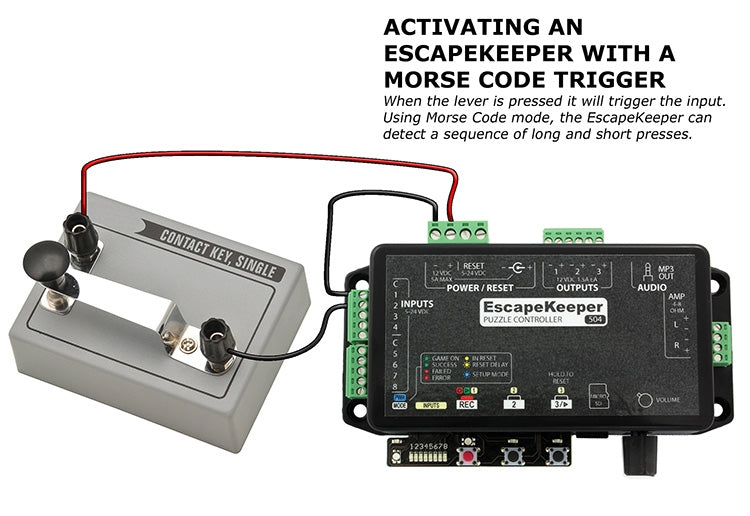  Morse Code Prop Trigger For EscapeKeeper