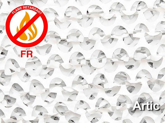  Ultra-lite Bulk Camo Netting (FR) - ARTIC