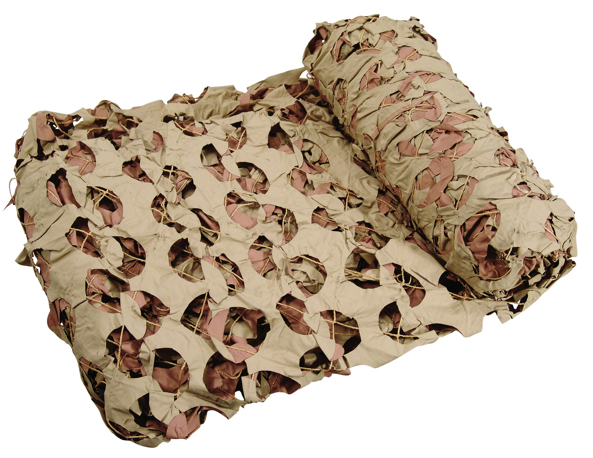  Military Bulk Net With Mesh - Desert Tan - 33 Yds