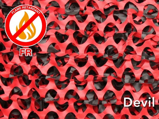  Ultra-lite Bulk Camo Netting (FR) - DEVIL