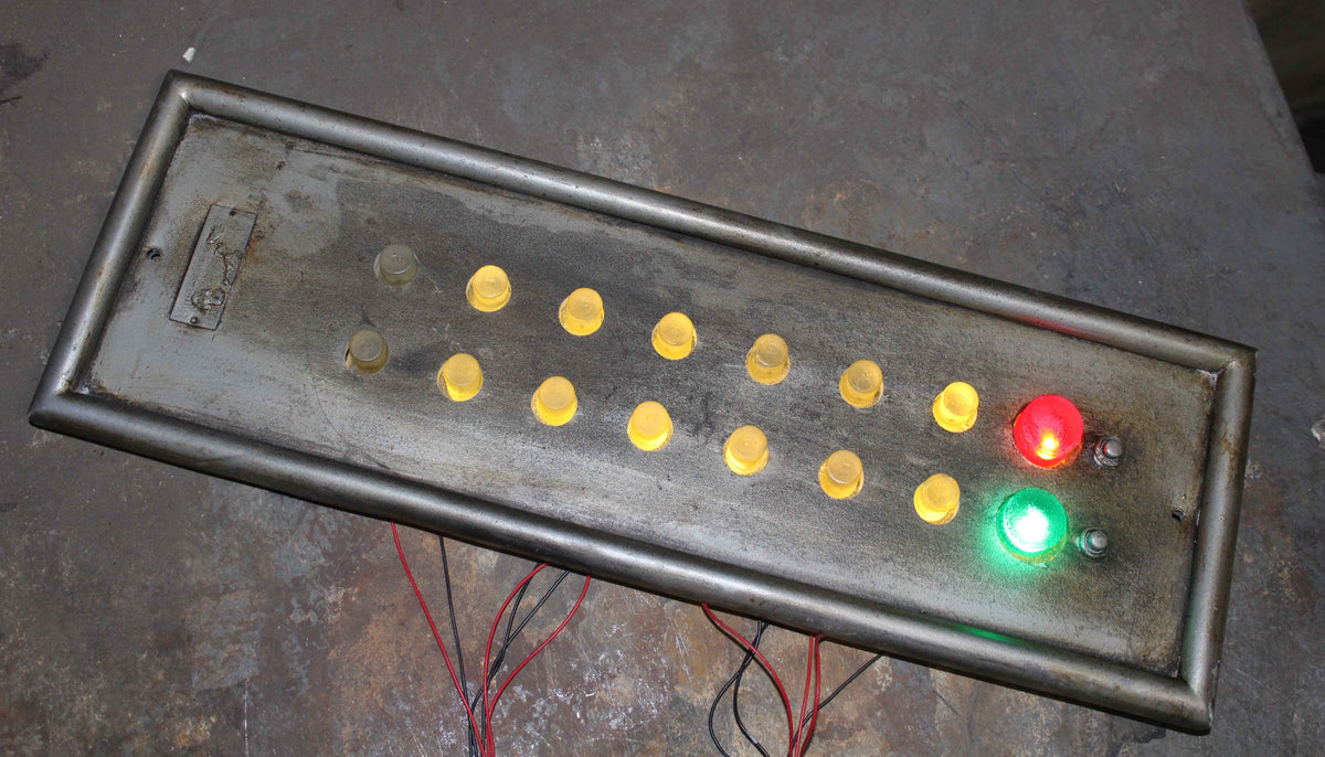  16 Button Elevator Control Panel
