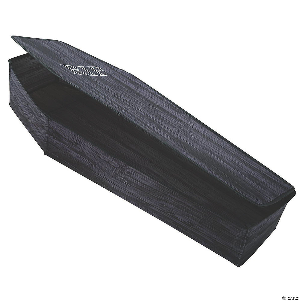  60" Wooden Coffin With Lid