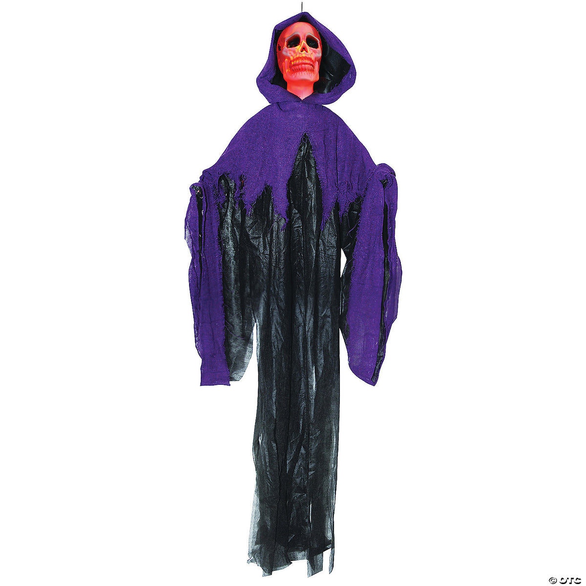  3' Hanging Fire Ice Skull Reaper